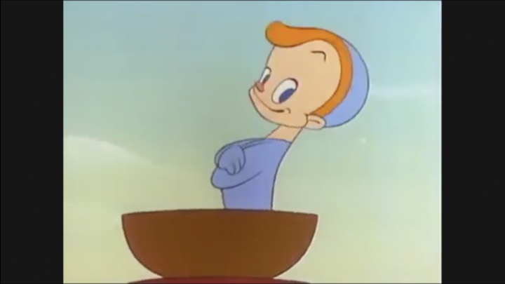 Cartoon baby from 'Your Very Good Health'